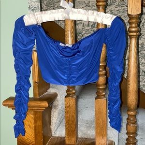 4 for $20 👑 NWOT Royal Blue Off Shoulder
